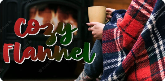 12oz Cozy Flannel Candle